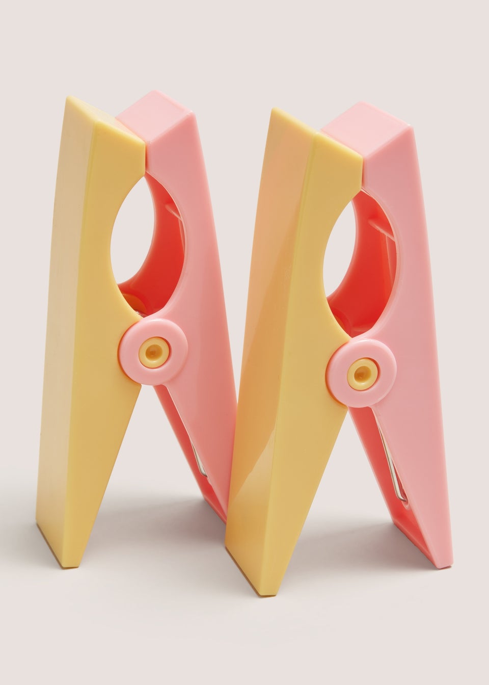 2 Pack Pink Beach Towel Clips