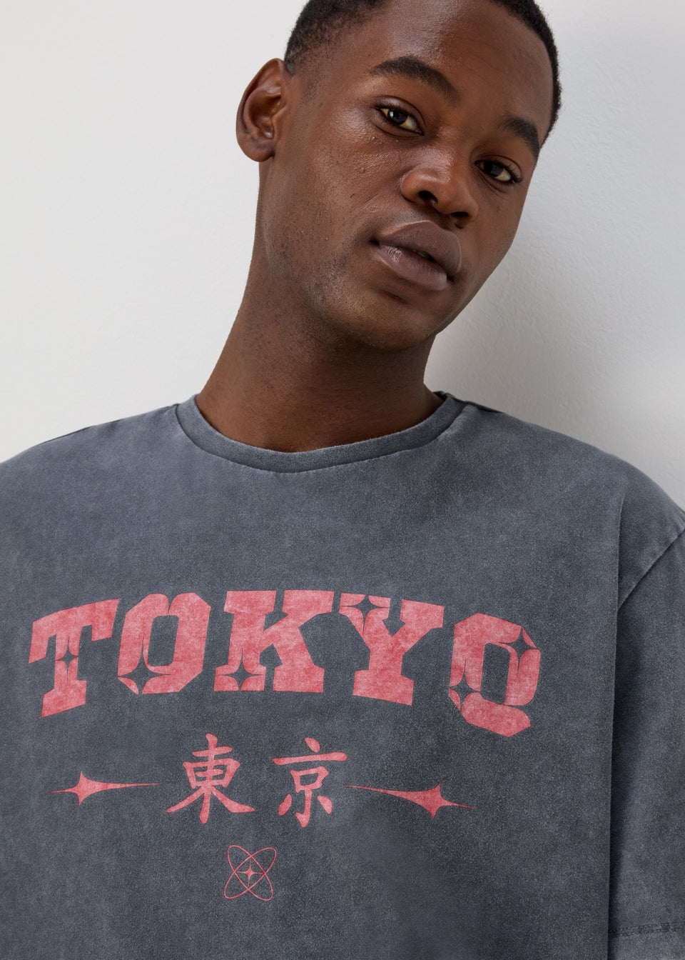 US Athletic Grey Tokyo Garment Dye T-Shirt