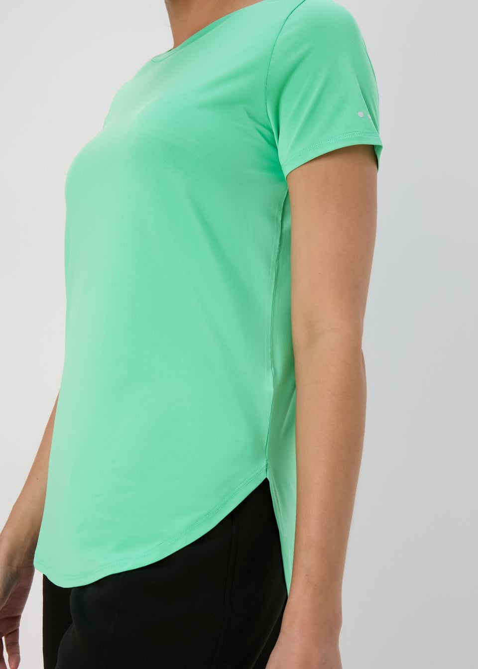 Souluxe Green Longline T-Shirt
