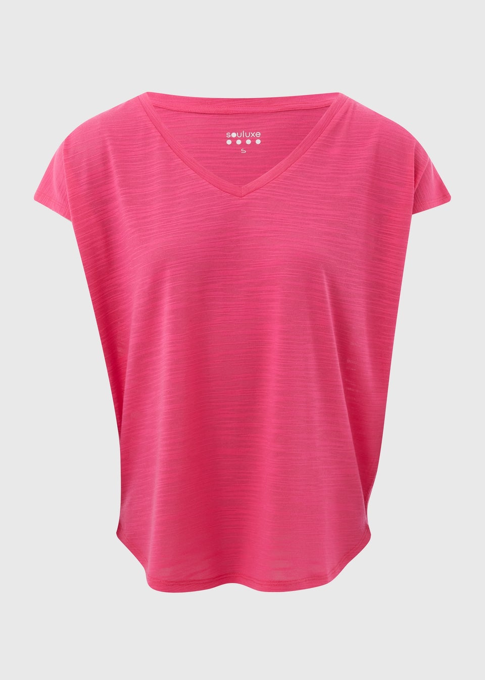 Souluxe Pink V Neck T-Shirt