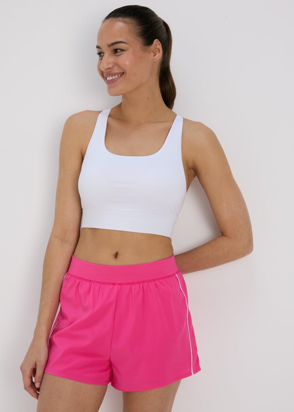 Souluxe Pink 2 in 1 Shorts