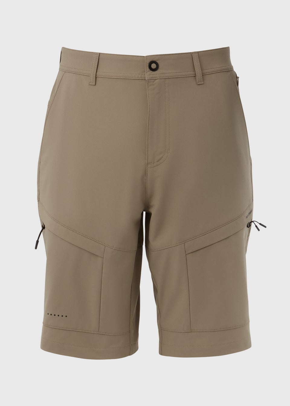 Beige Trekking Cargo Shorts