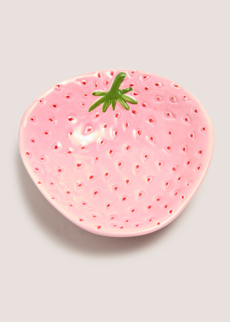 Kids Pink Strawberry Bowl (14cm x 13cm x 5cm)