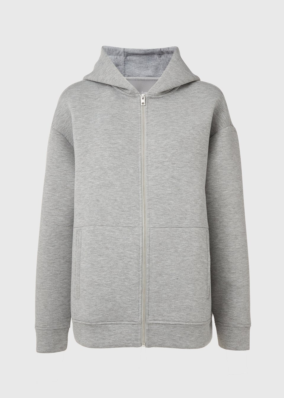 Grey Scuba Zip Jacket