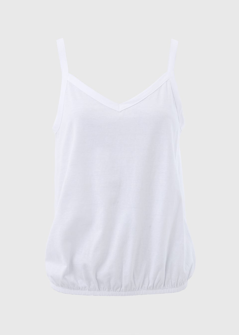 White chiffon cami top 2025