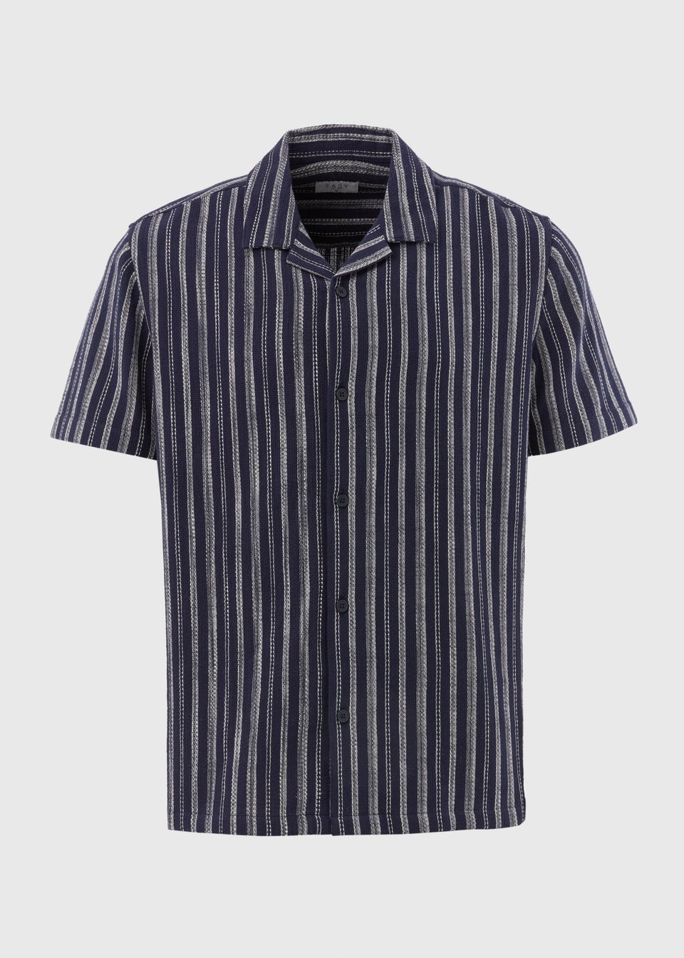 Navy Stripe Cheese Cloth Shirt