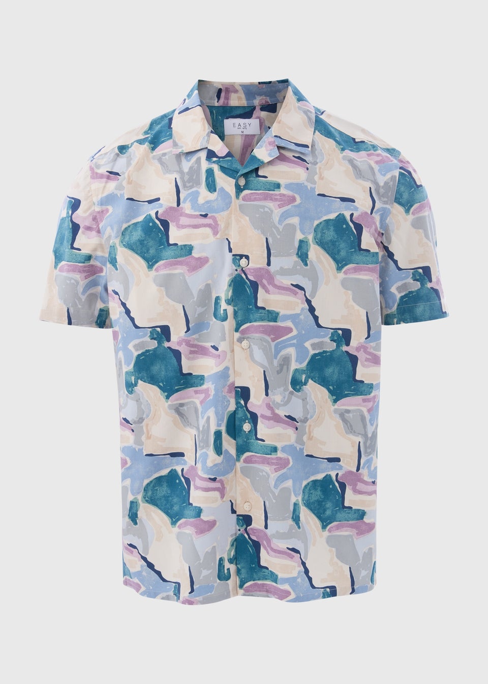 Multicolour Abstract Watercolour Shapes Shirt