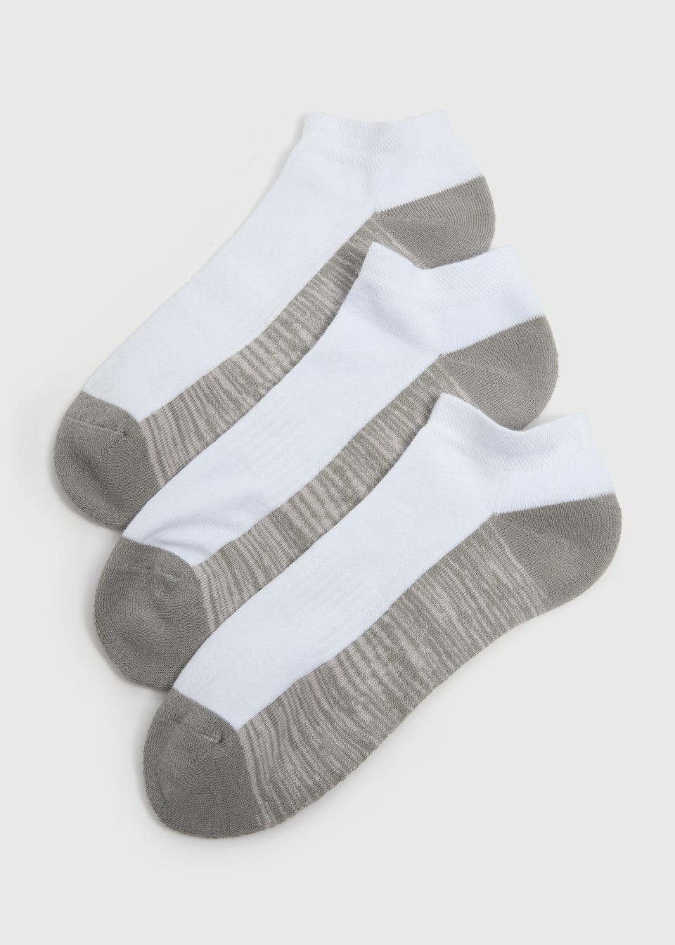 White Cushioned Low Cut Socks
