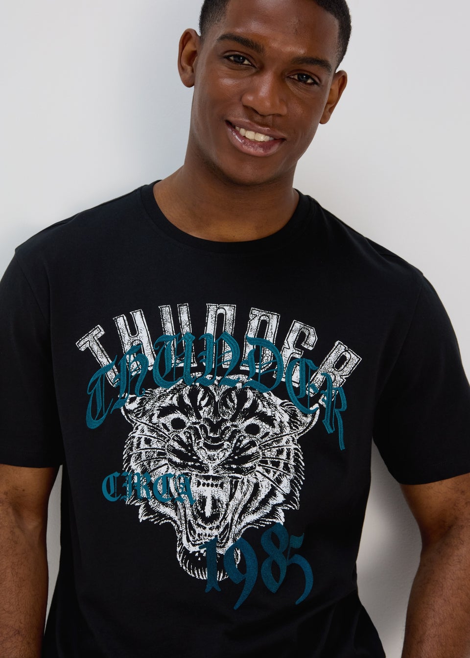US Athletic Black Thunder 1985 T-Shirt