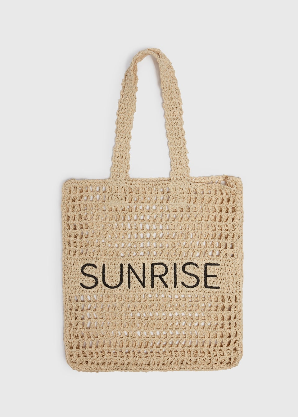 Sunrise Straw Shopper Natural
