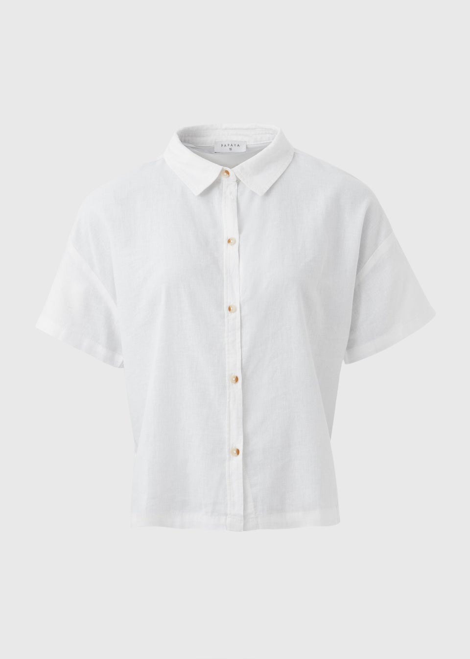 White Short Box Shirt