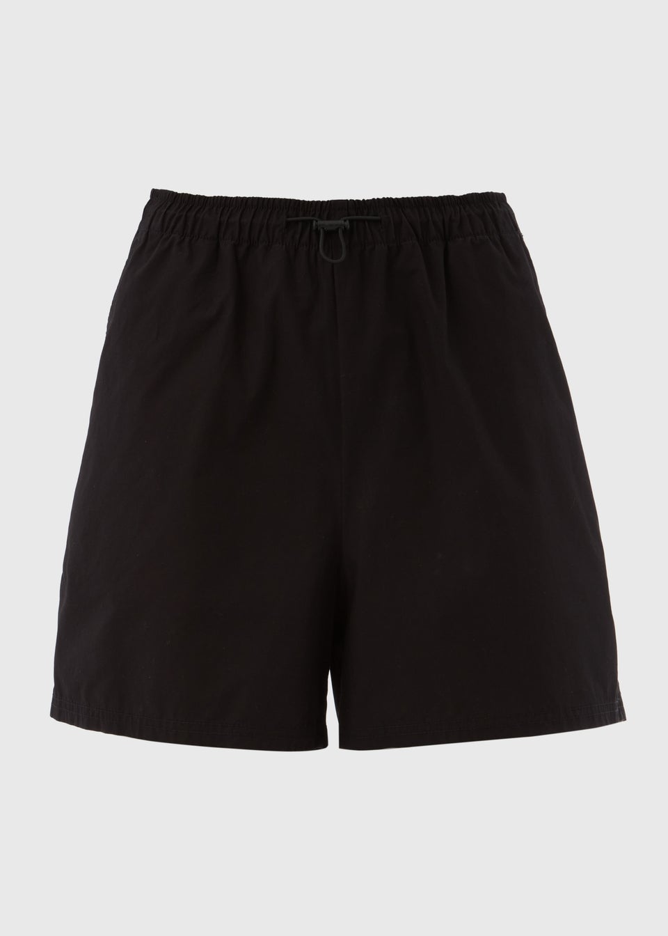 Black Parachute Shorts