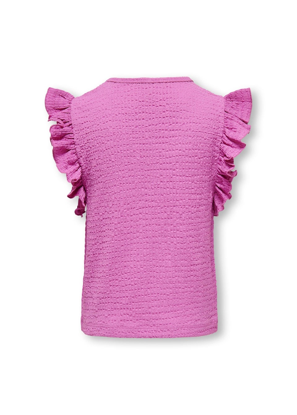 Girls Pink Frill Top (5-13yrs)