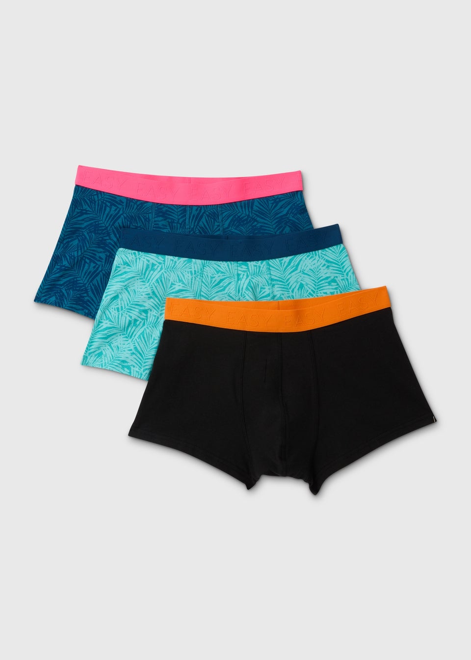 3PK Hipster Bright Waistband Boxers