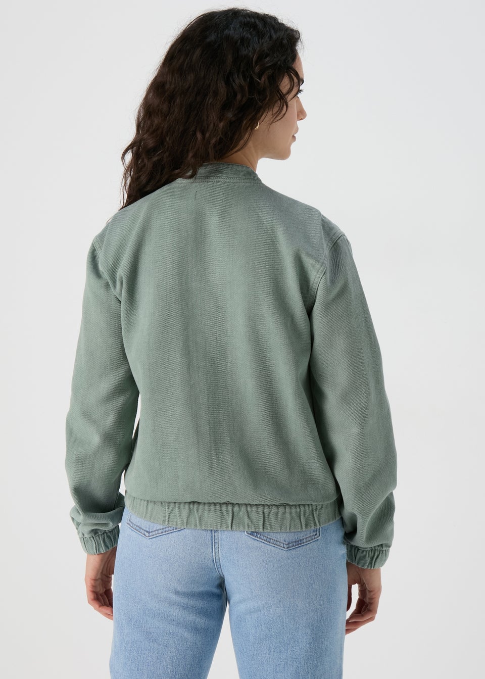 Khaki Bomber Jacket