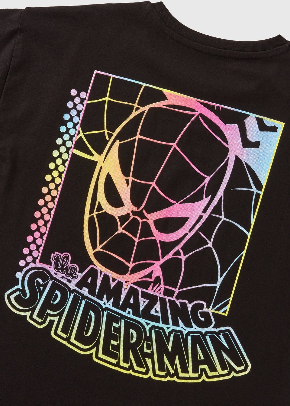 Marvel Boys Black Amazing Spiderman T-Shirt (3-12yrs)