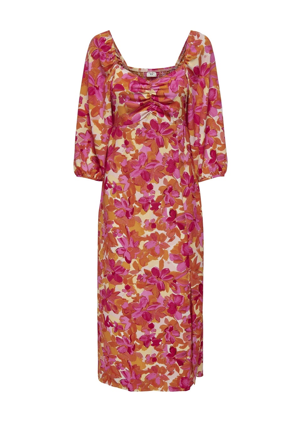 JDY Multicolour Florentine 3/4 Sleeve Dress