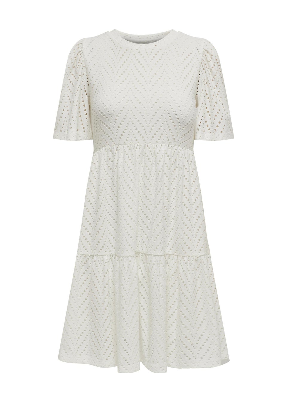 JDY White Carla Cathinka Dress