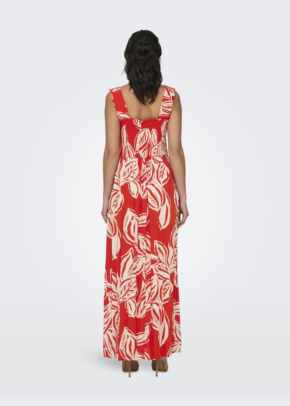 JDY Red Smock Maxi Dress