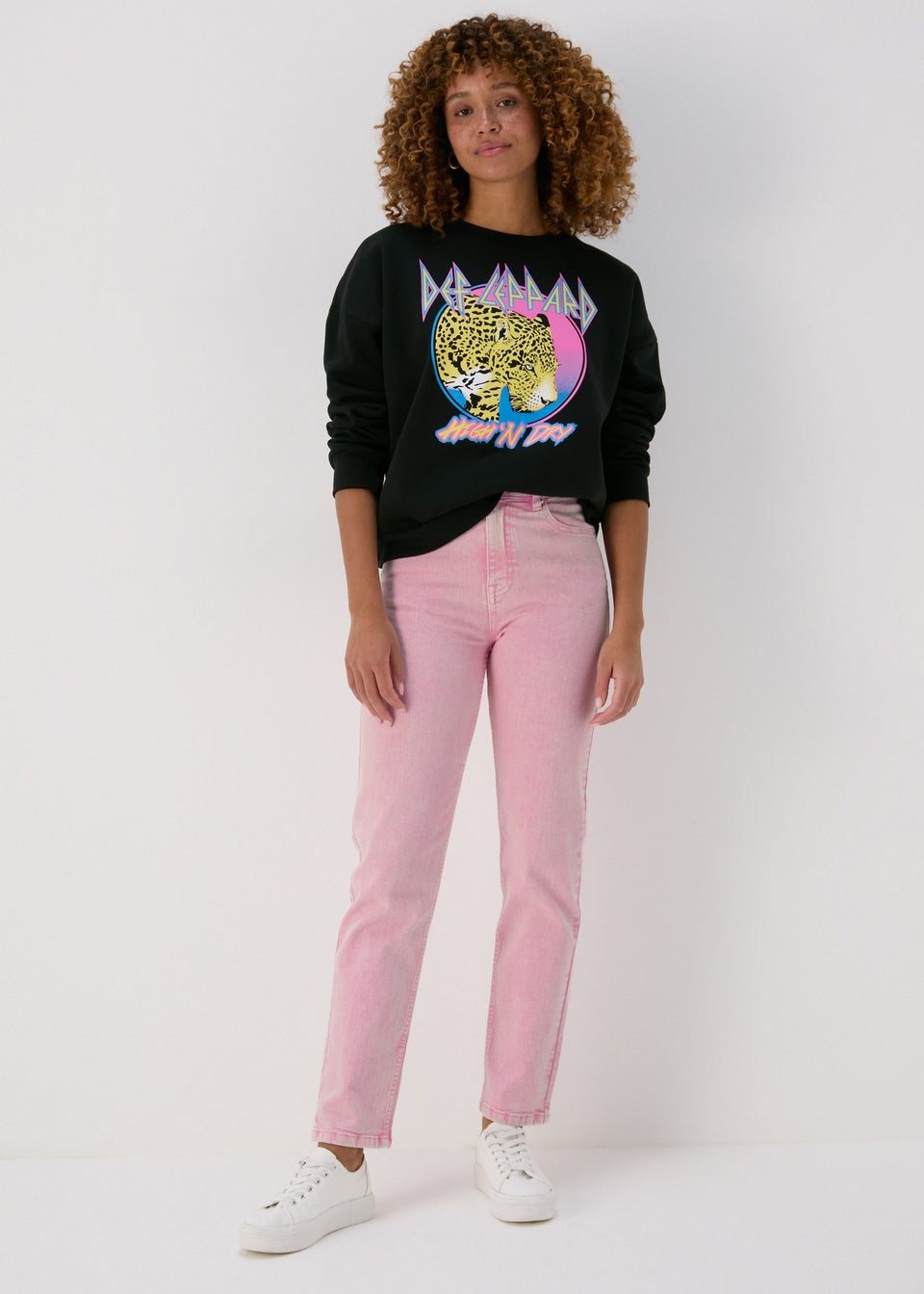 Pink straight leg jeans store