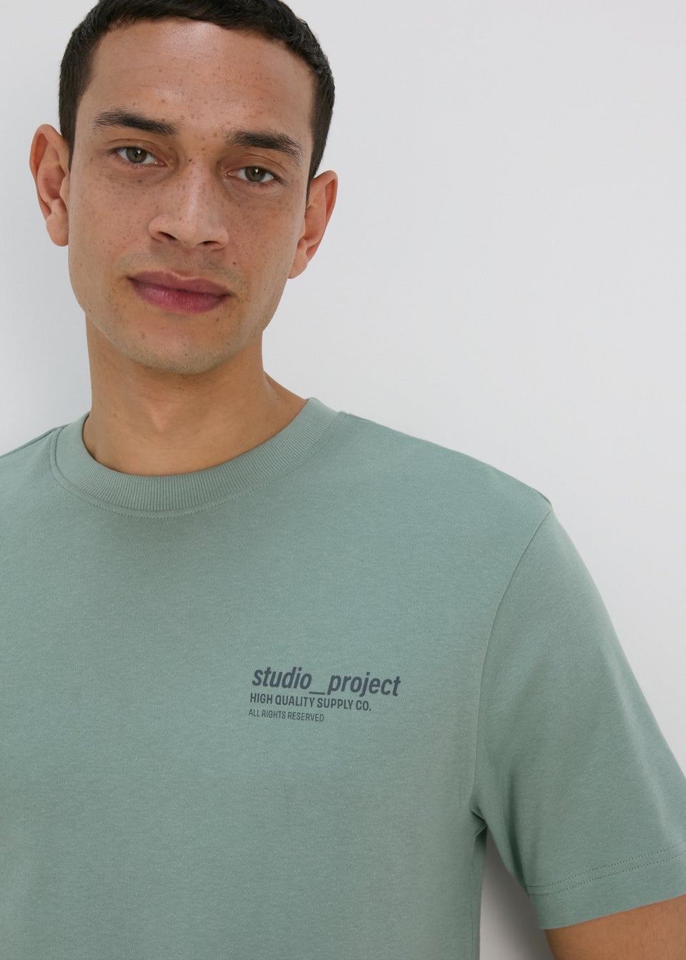 Sage Interlock Studio Project T-Shirt