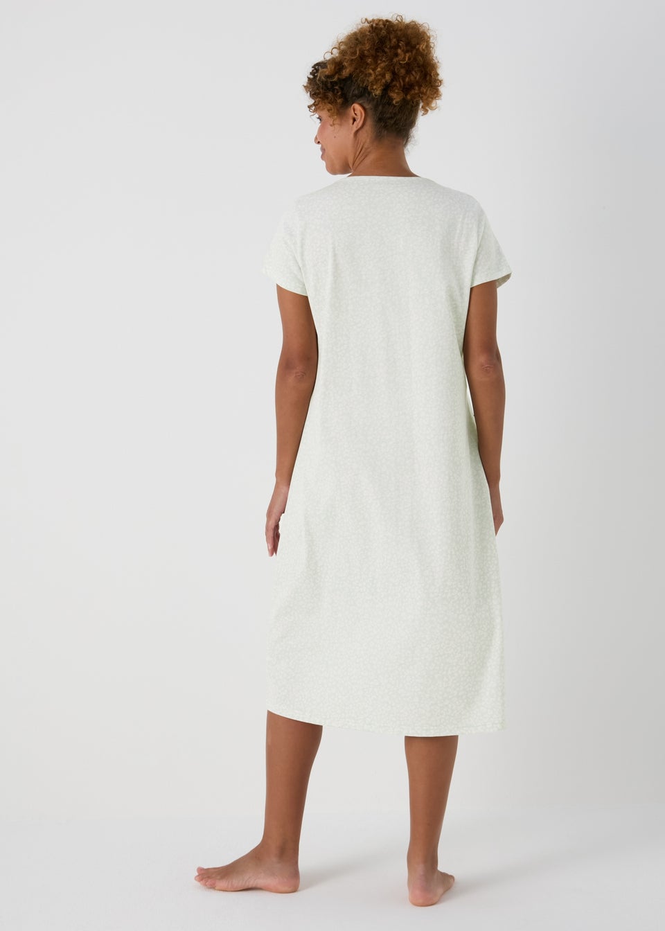 White Lace Detail Nightie