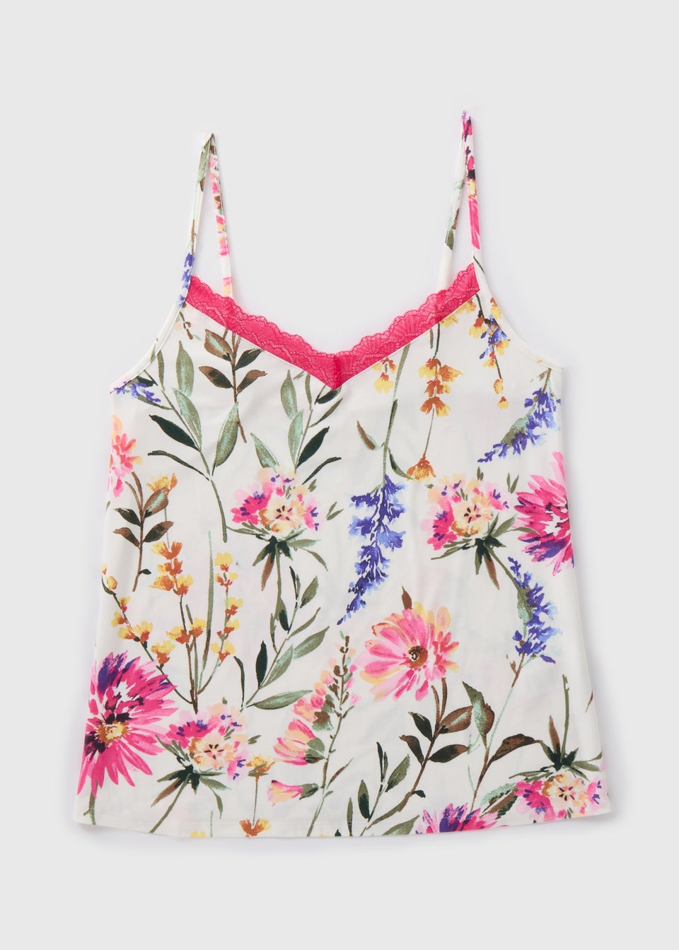 Cream Floral Top