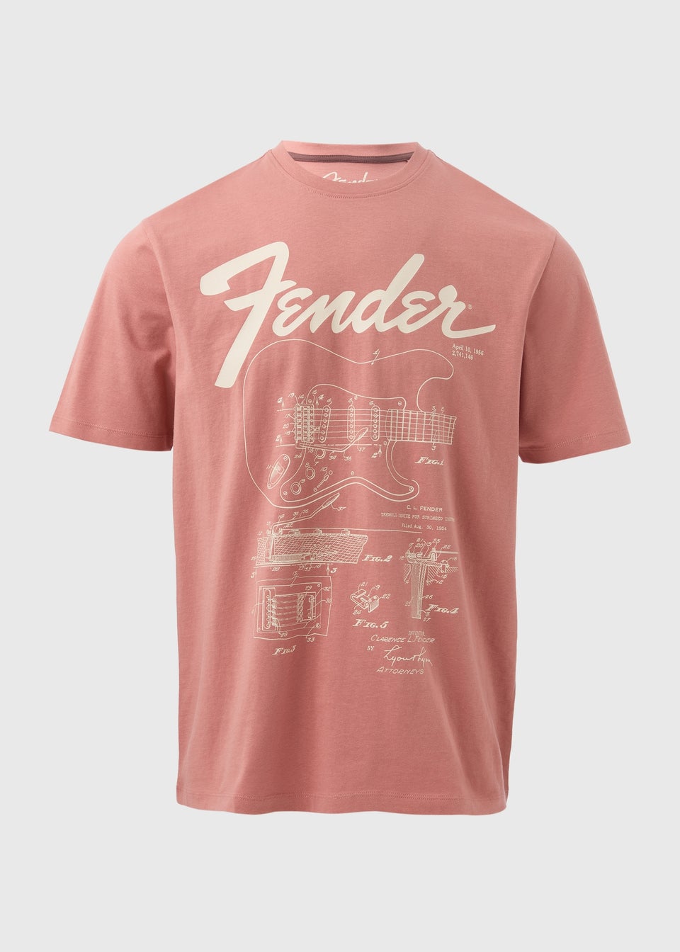 Pink Fender T Shirt Matalan