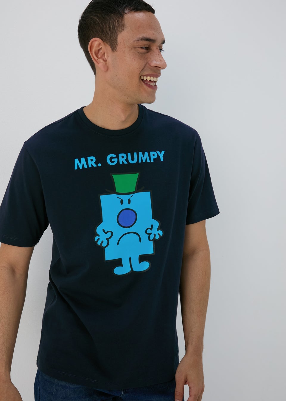 Navy Mr Grumpy T-Shirt