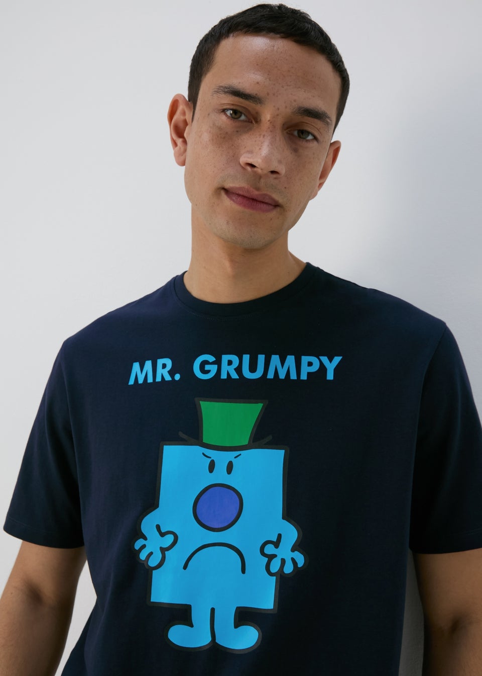 Navy Mr Grumpy T-Shirt