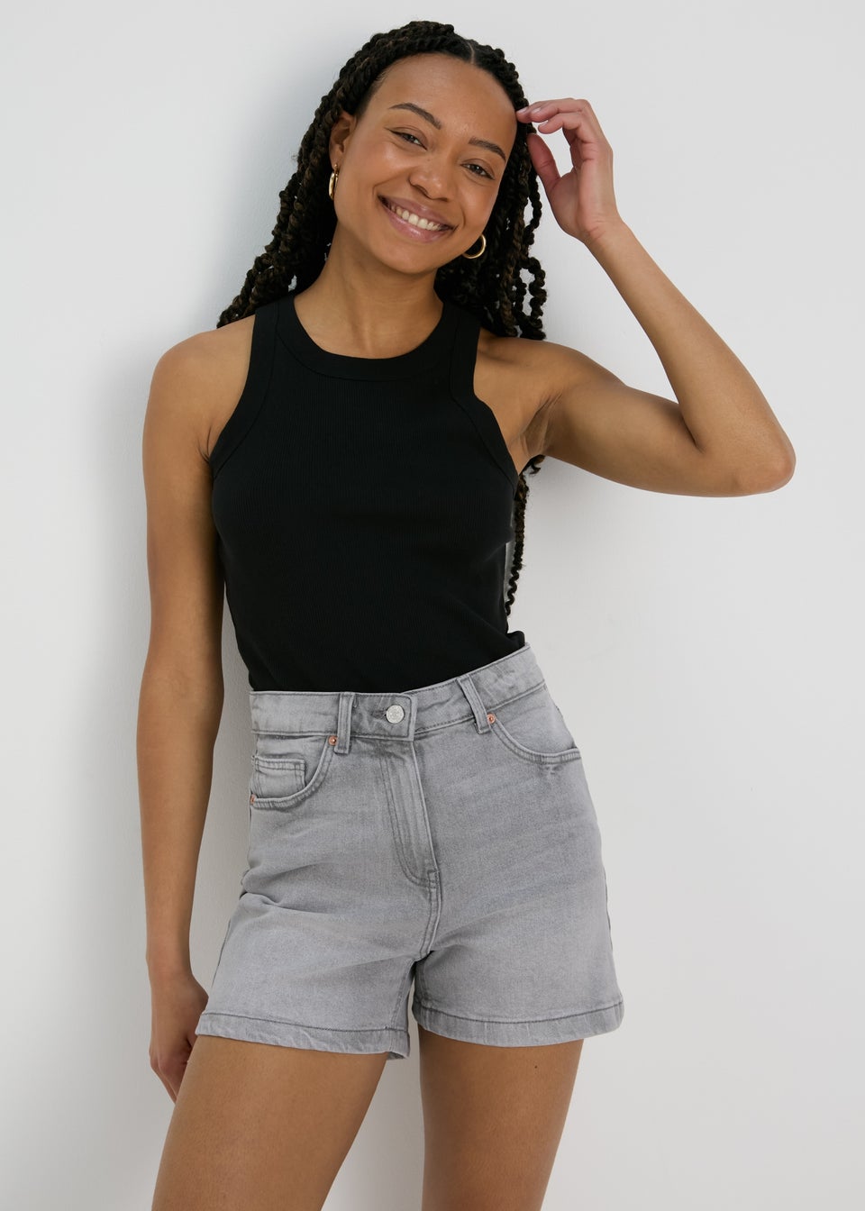 Matalan high waisted shorts shop