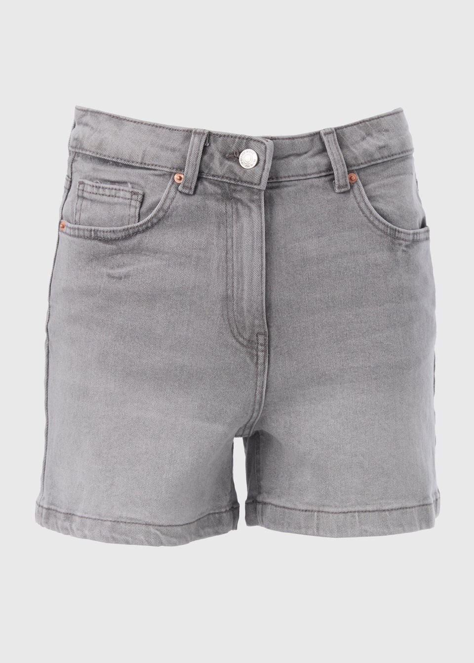 Grey Mom Shorts