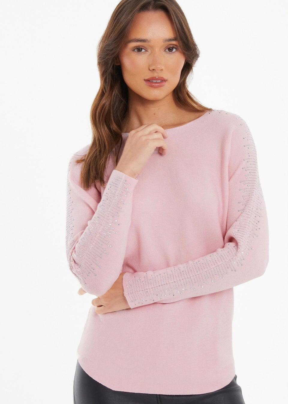 Quiz pink jumper clearance