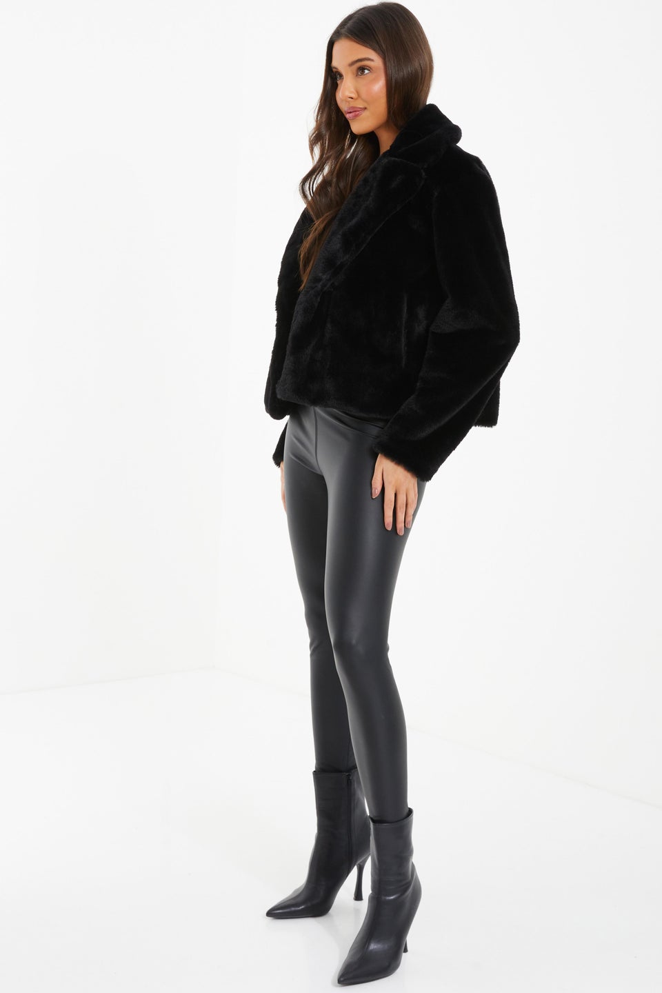 Ladies fur cheap coats matalan