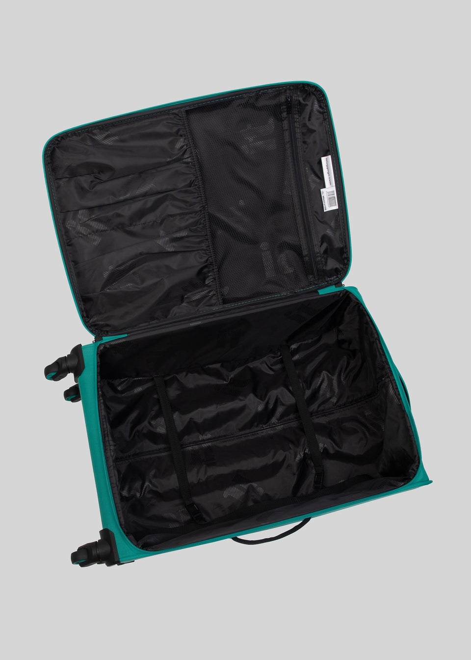 IT Luggage Turquoise Soft Shell Suitcase