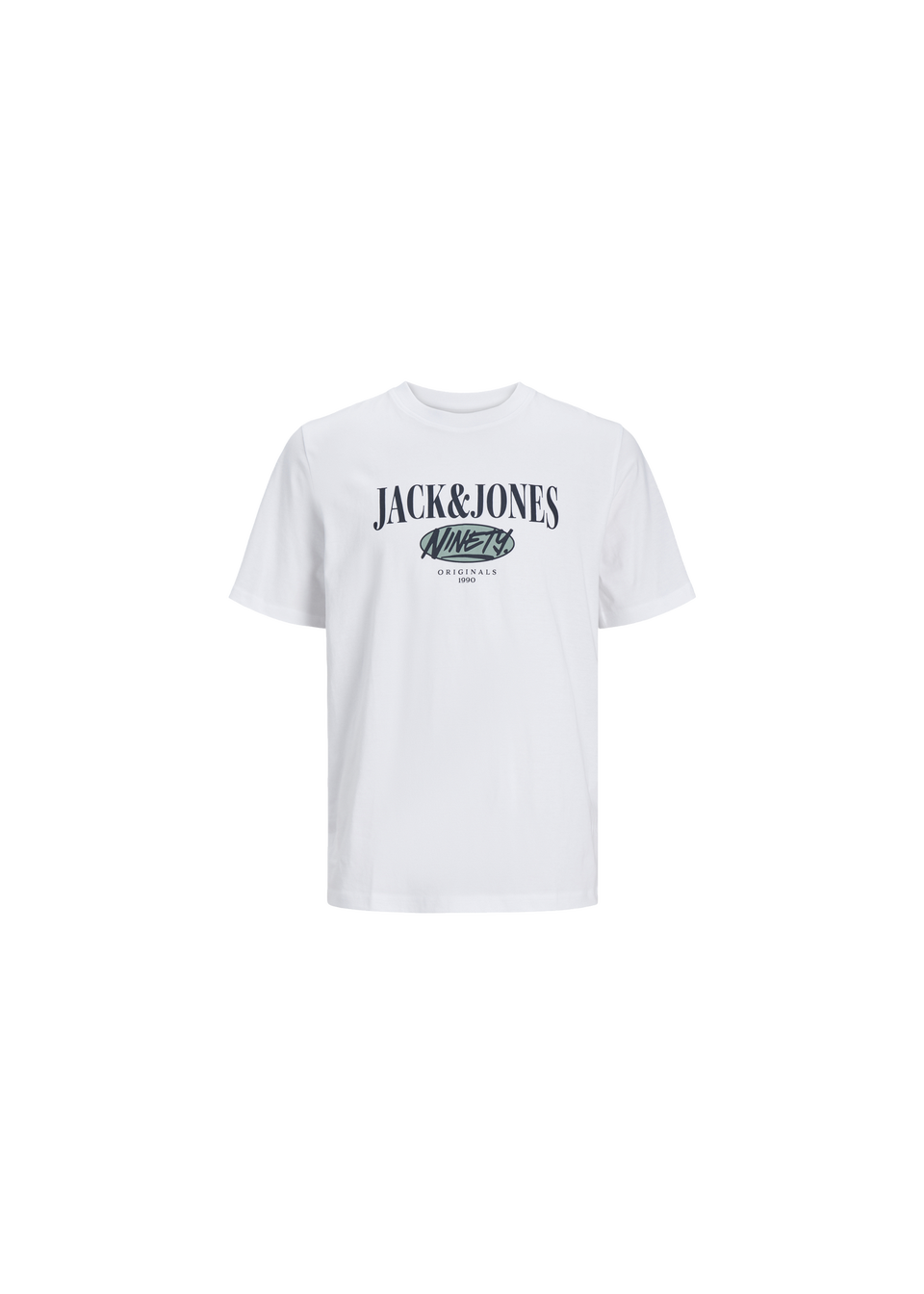 Jack & Jones White Crew Neck T-Shirt (8-16yrs)
