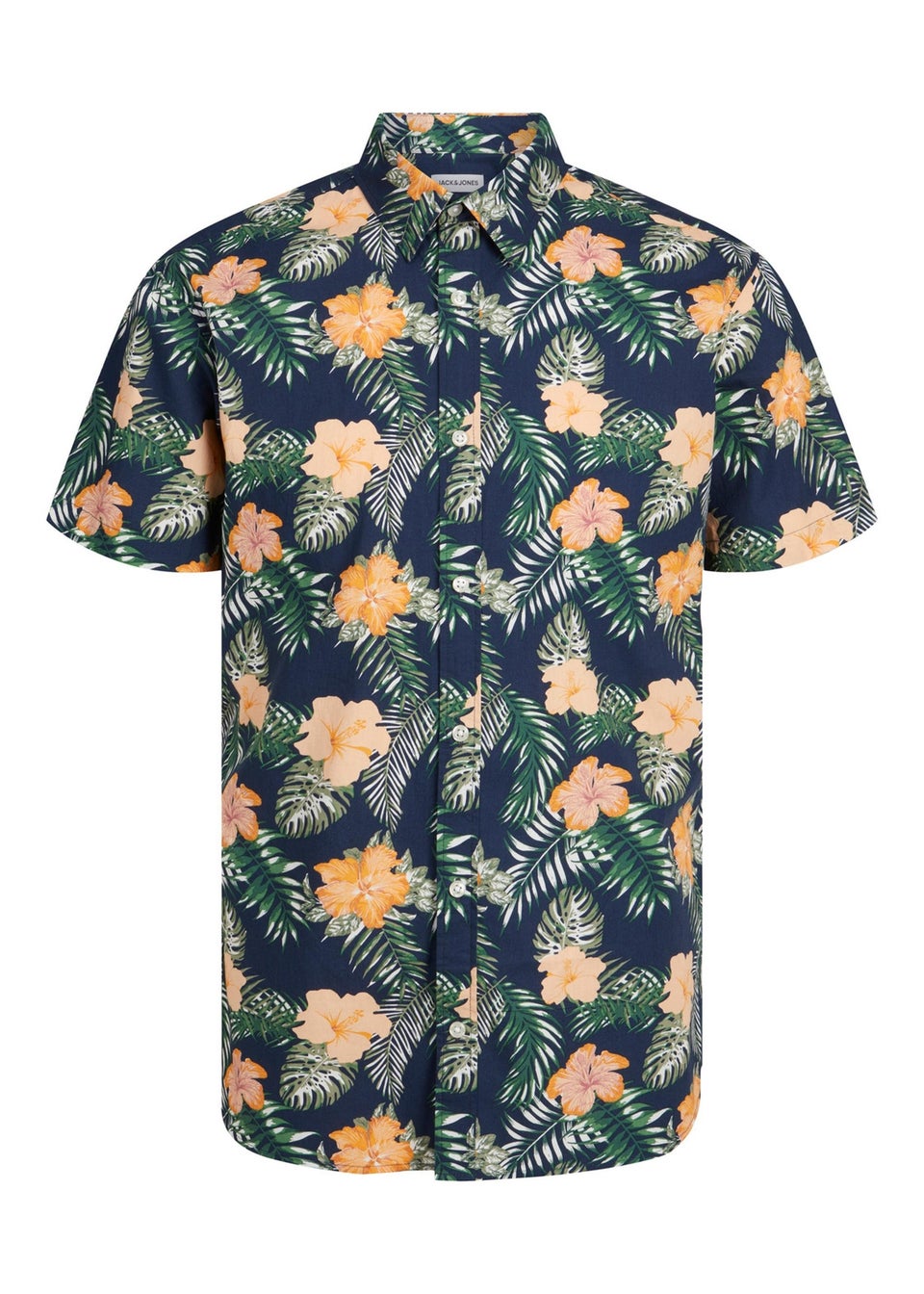 Jack & Jones Boys Navy Floral Print Shirt (6-16yrs)