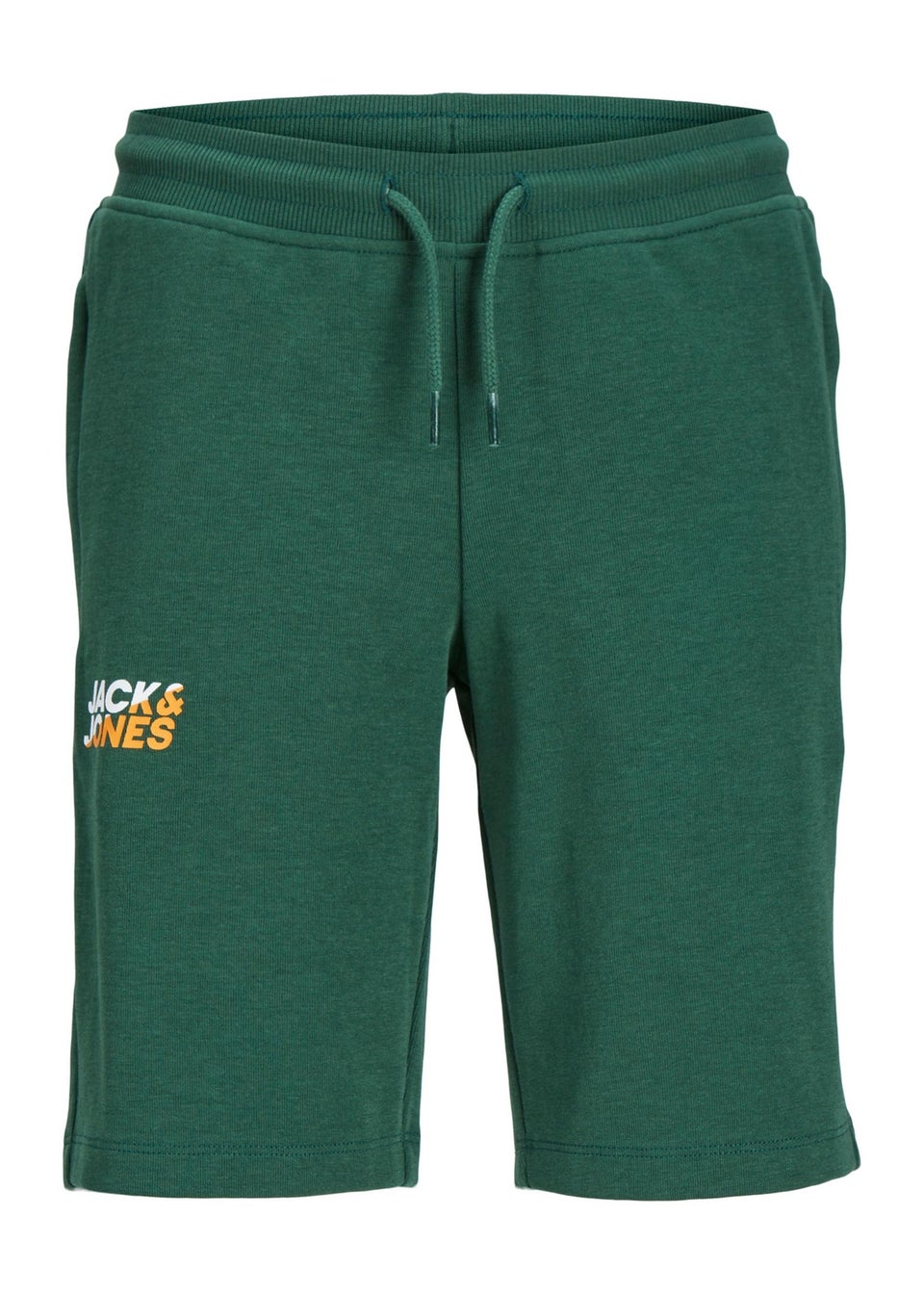 Jack & Jones Boys Green Sweat Shorts (8-16yrs)