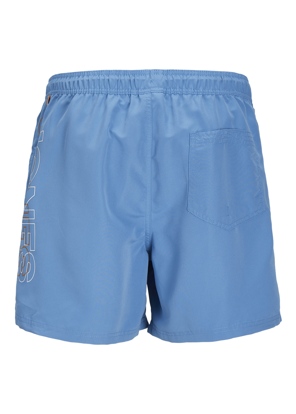 Jack and Jones Boys Blue Double Logo Swim Shorts (8-16yrs)