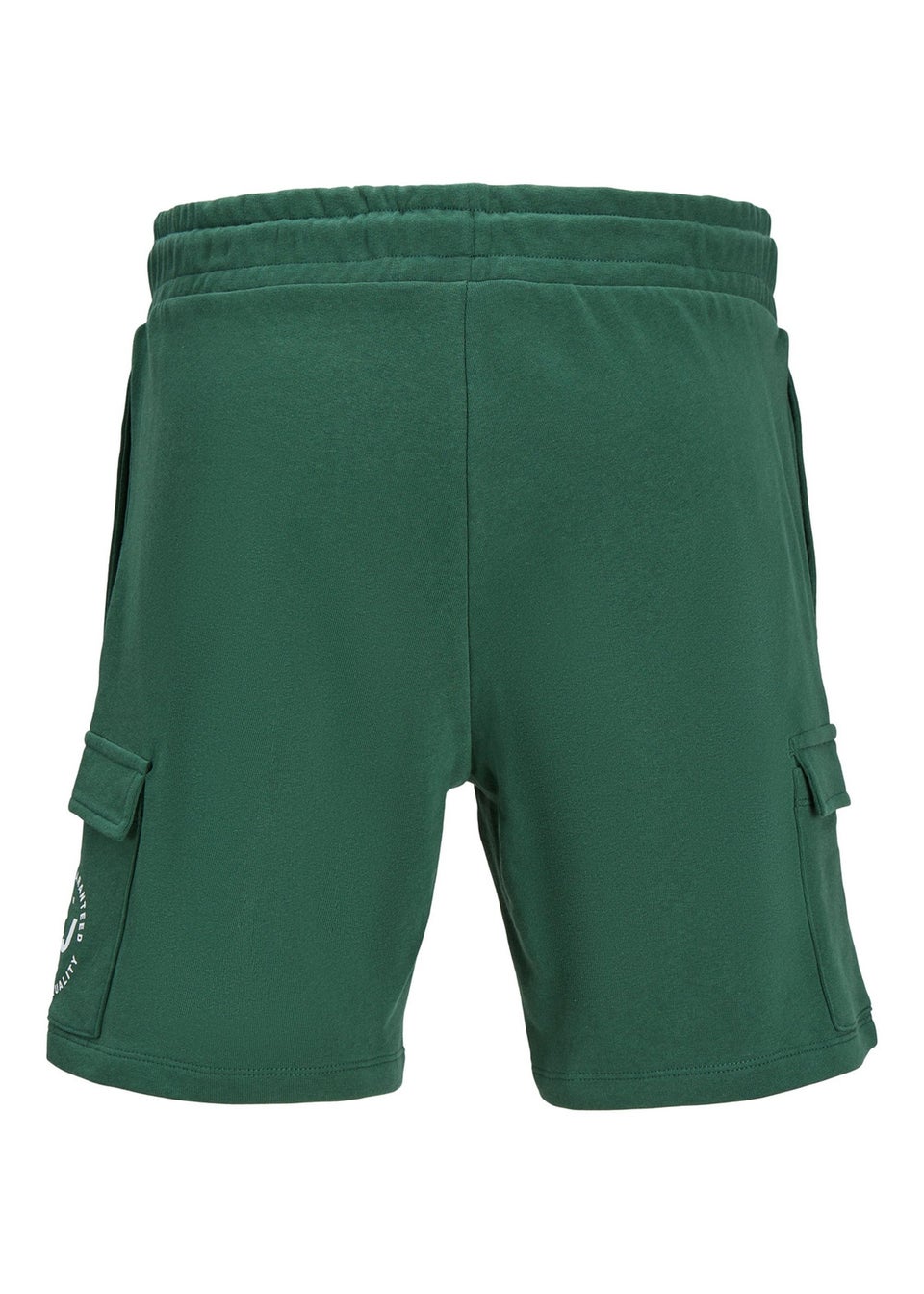 Jack & Jones Boys Green Cargo Sweat Shorts (8-16yrs)