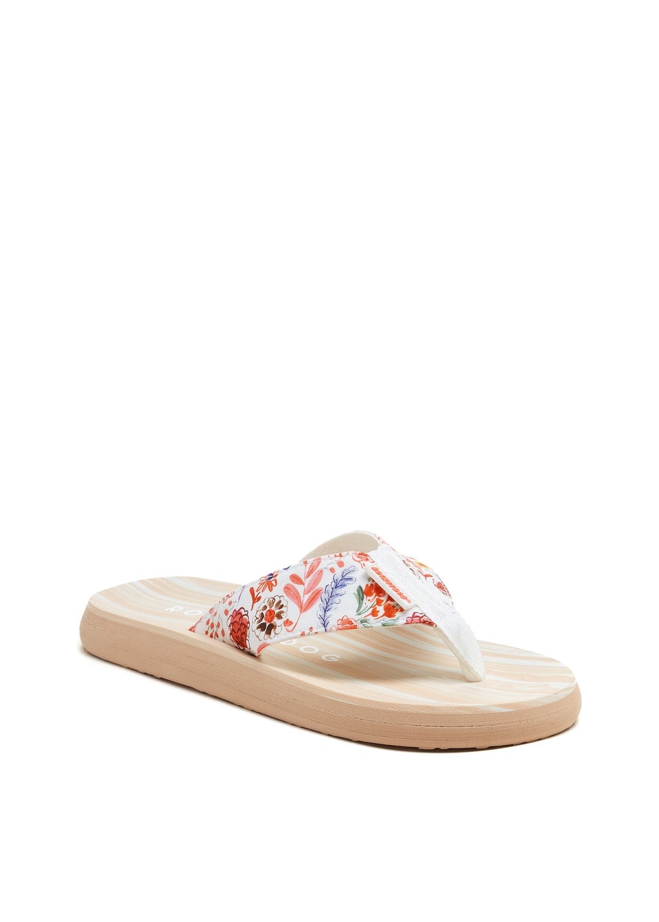Multicolour Floral Adios Kitts Sandals