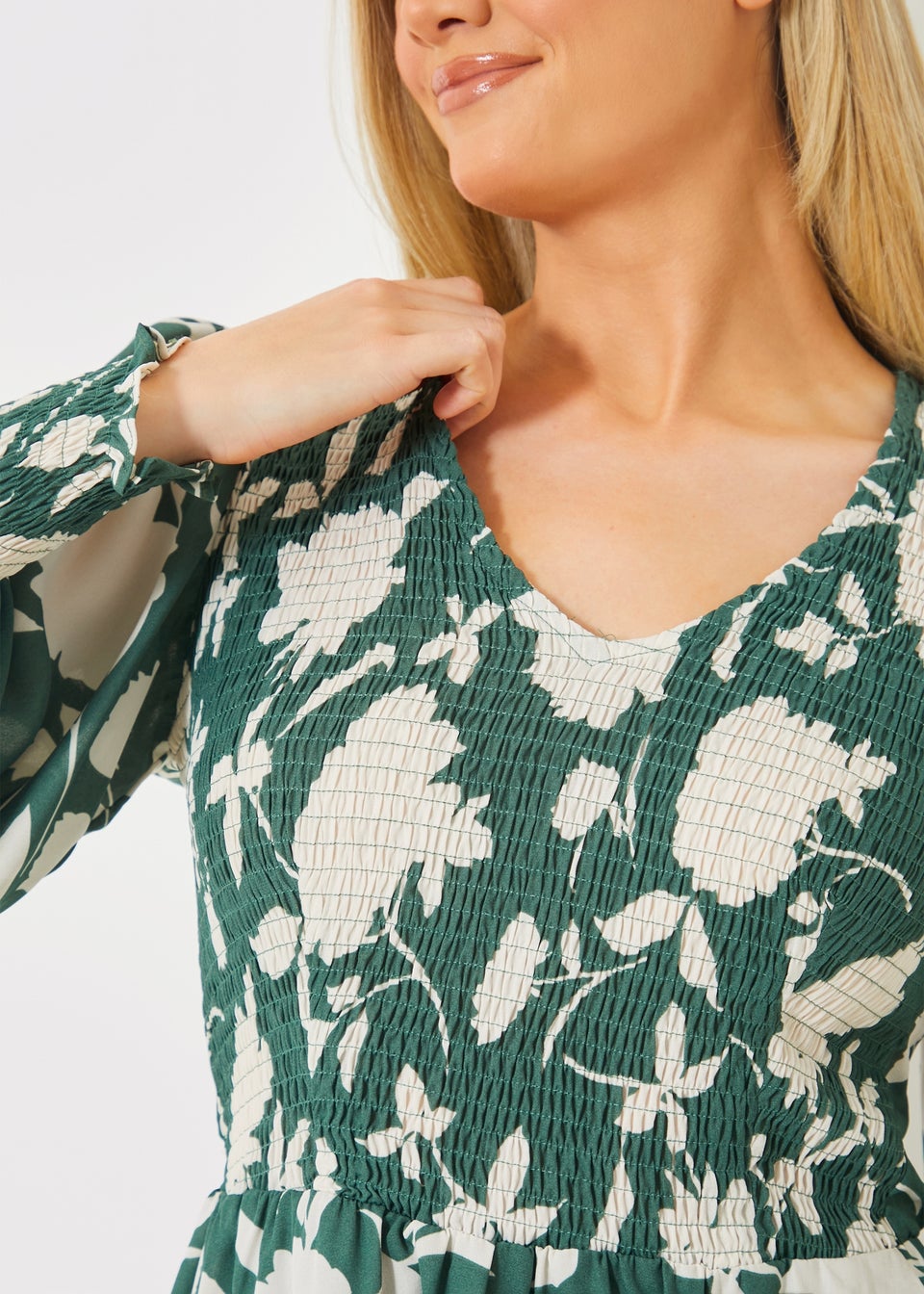 In The Style Jac Jossa Floral Print Mini Dress - Matalan