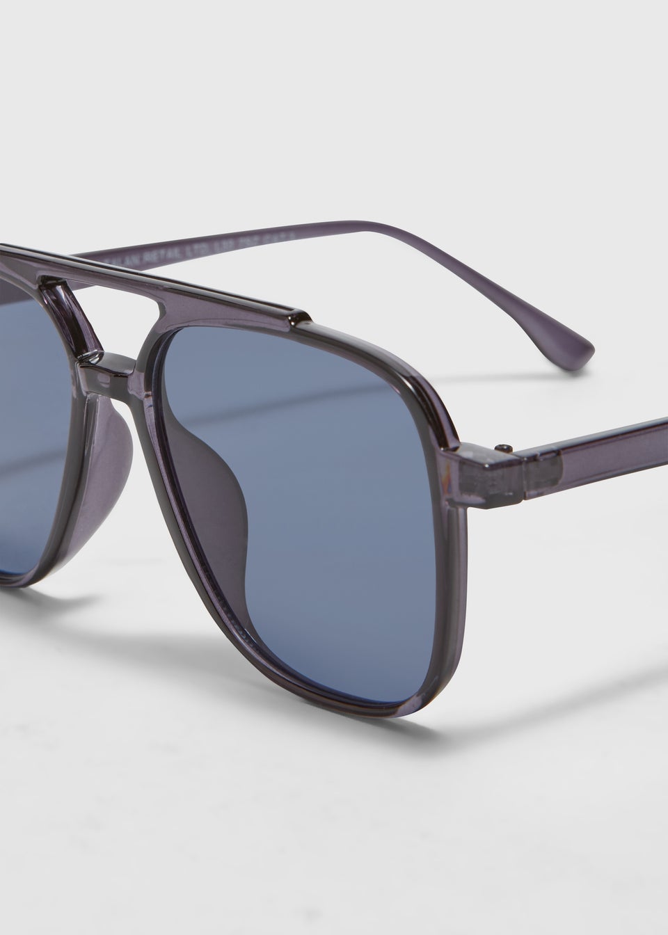 Navy Aviator Sunglasses