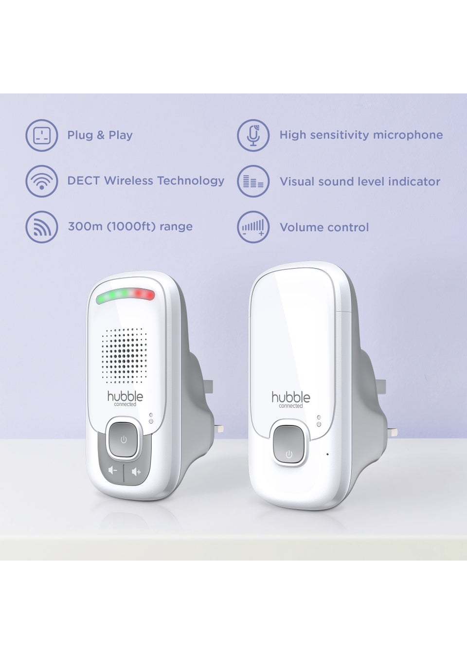 Hubble Listen Audio Baby Monitor