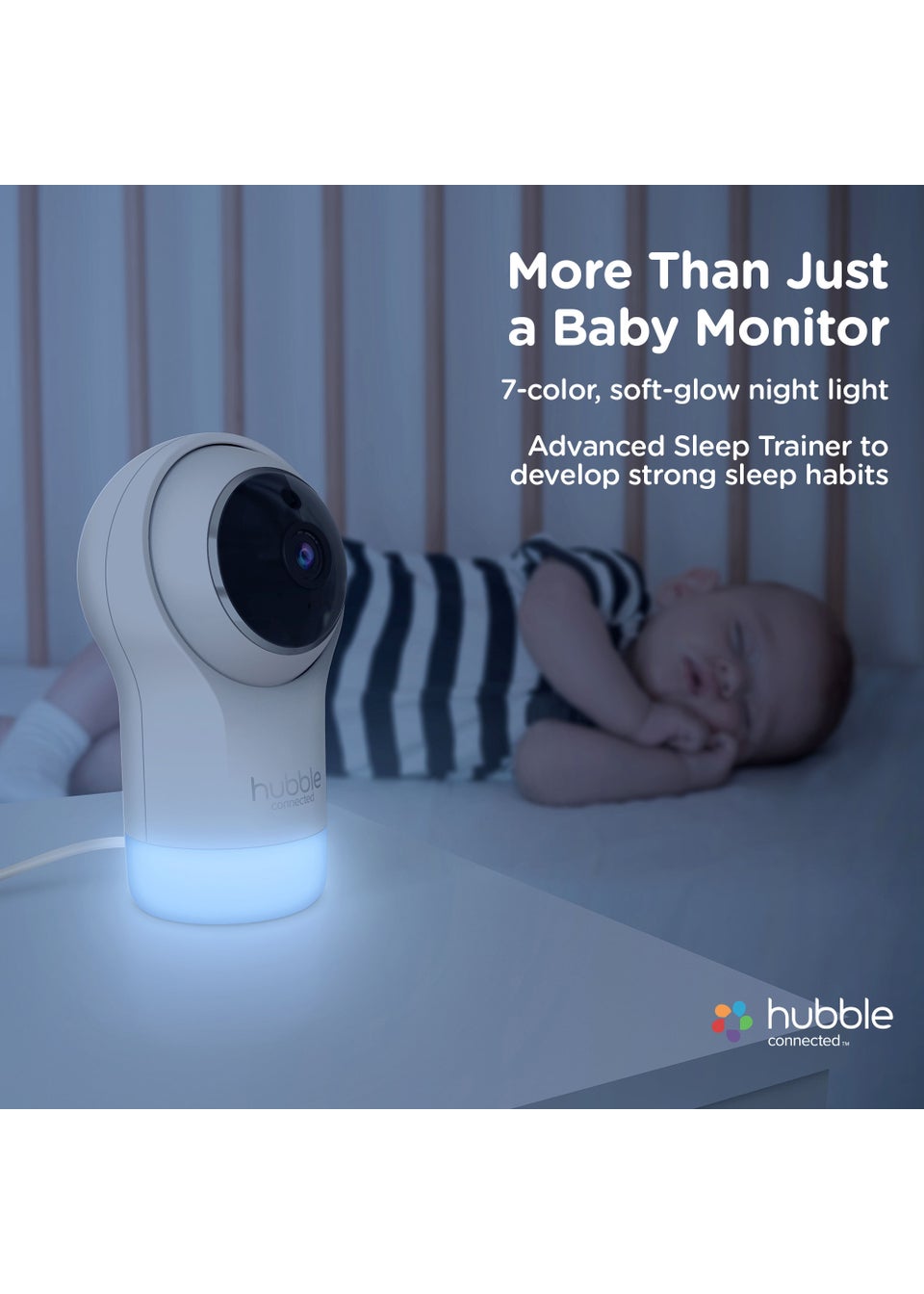 Hubble Nursery Pal Glow+ Baby Monitor