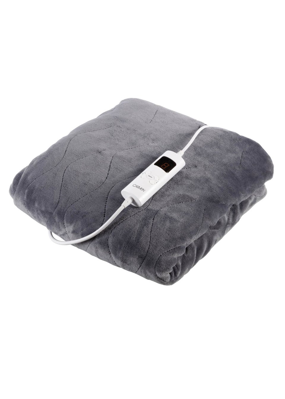 Sunbeam electric heated throw blanket fleece online