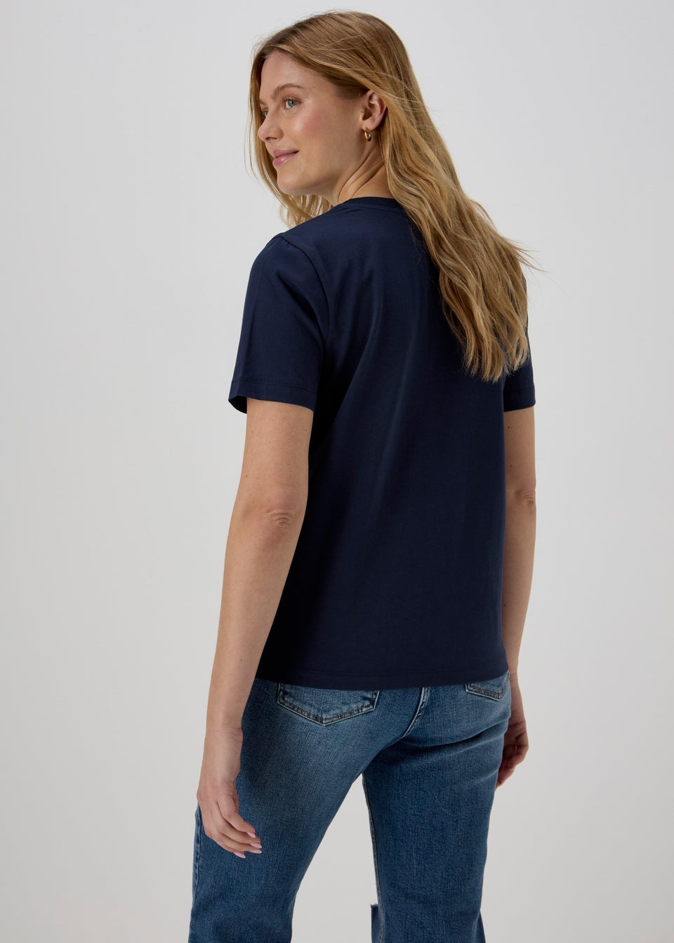 Navy Amour Graphic T-shirt