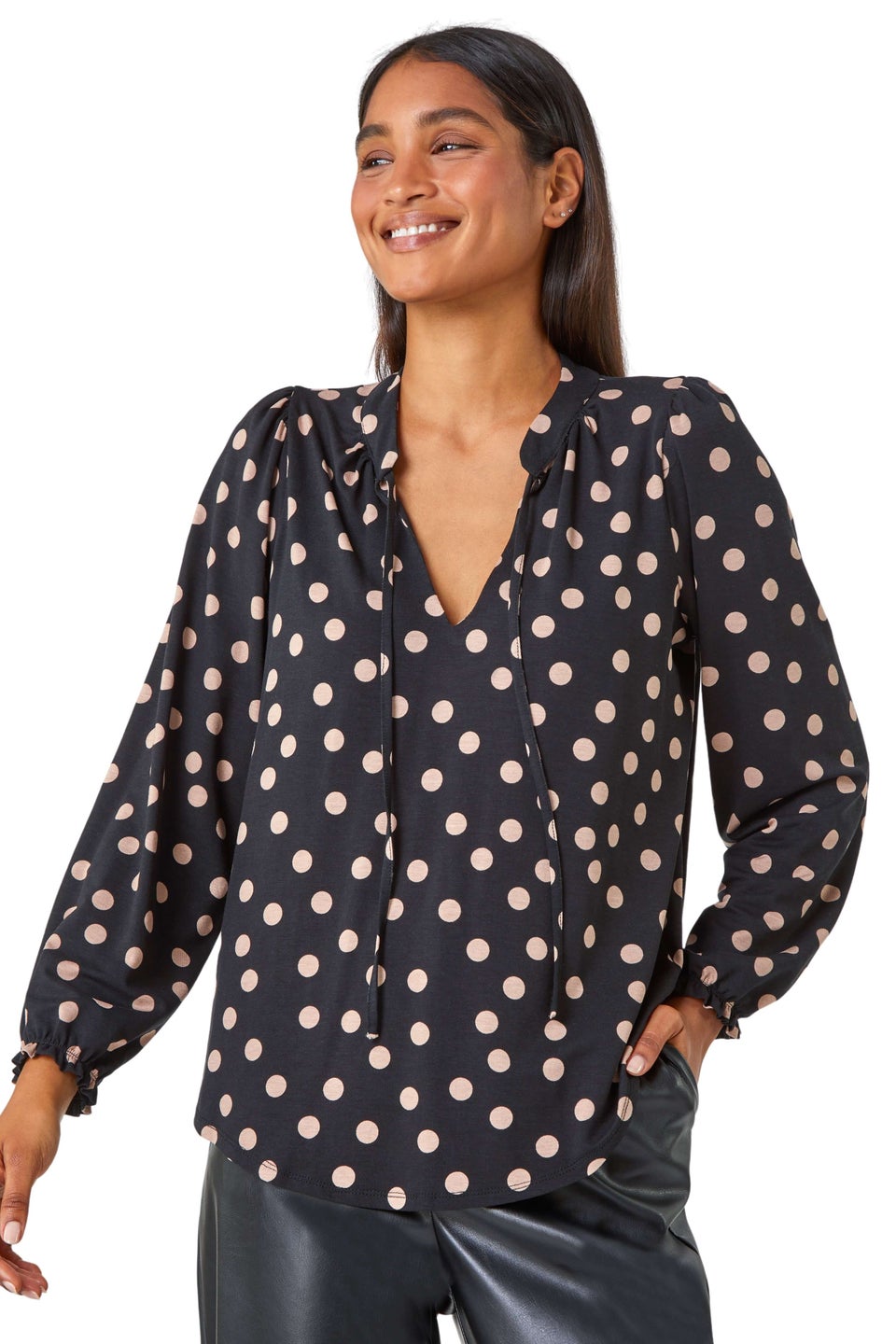 Matalan polka dot top 2025