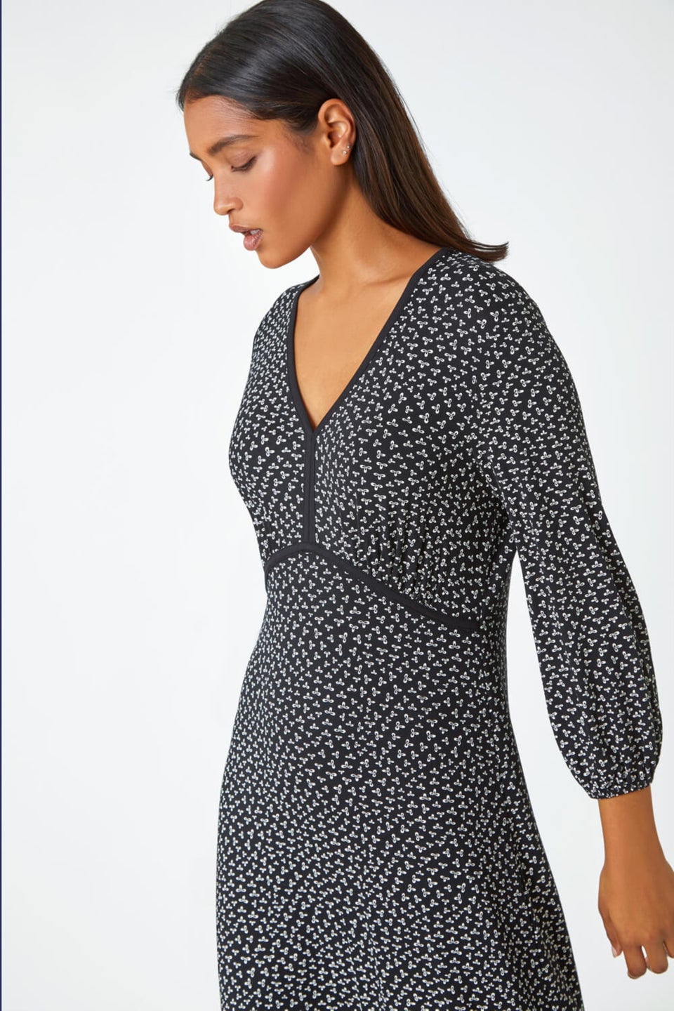 By johnny ditsy frill dress discount
