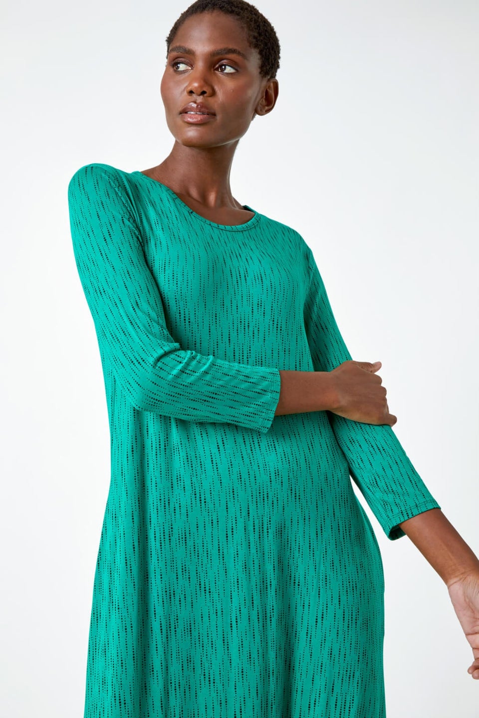 Roman green dress store